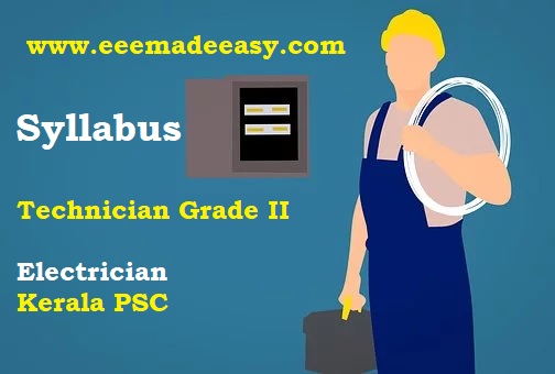 Technician 2BGrade 2BII 2BElectrician 2Bsyllabus 2BKerala 2BPSC