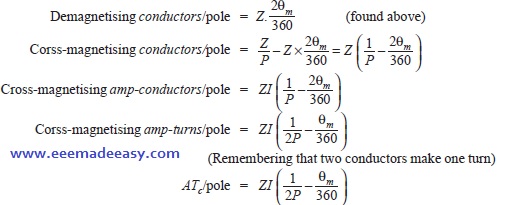 armature-reaction-equation