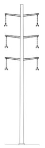 220-kV double-circuit TSP