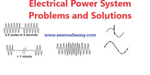Electrical Power System Problems and Solutions