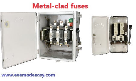 Metal clad fuses