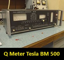 Q meter tesla bm 500