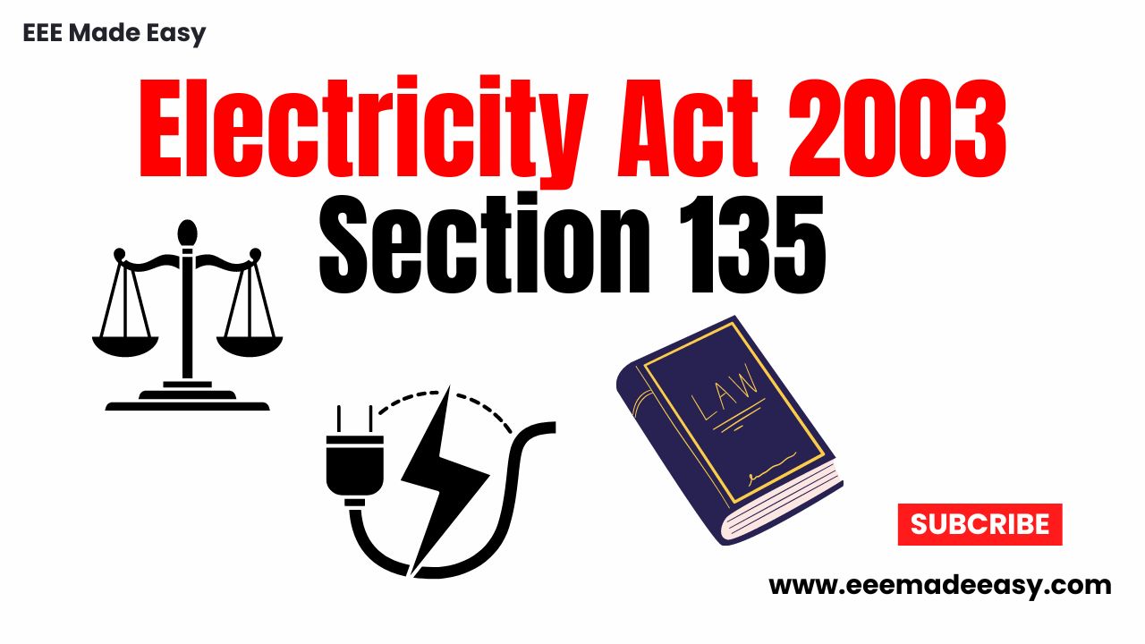 Electricity-Act-2003-Section-135