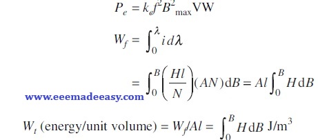 eddy-current-loss-equation