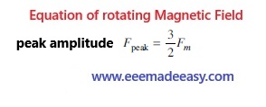 peak amplitude -equation-of-rotating-magnetic-field