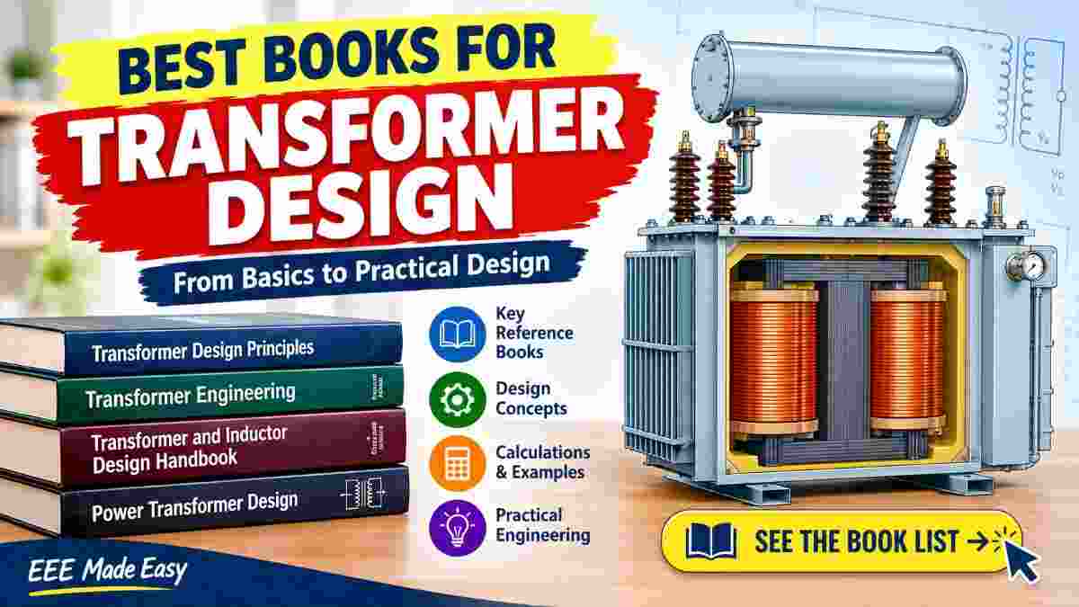 Best Books for Transformer Design and Electrical Machine Design